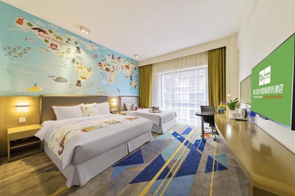 Holiday Inn Express Dujiangyan Ancient City Eksteriør bilde
